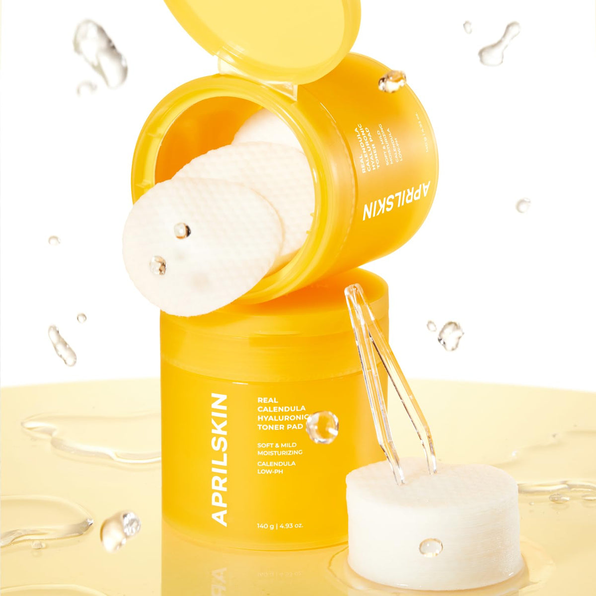 APRILSKIN Calendula PHA Toner Pad vegan and cruelty-free skincare routine.