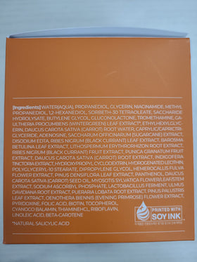 APRILSKIN Carrotene Clarifying Pads beta-carotene ingredient highlight.