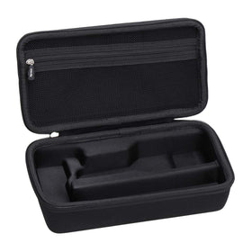 Aprox­a case showing mesh pocket for accessories keeps tools organized.
