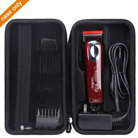 Aproca hard case close-up showing smooth double zipper for easy access.