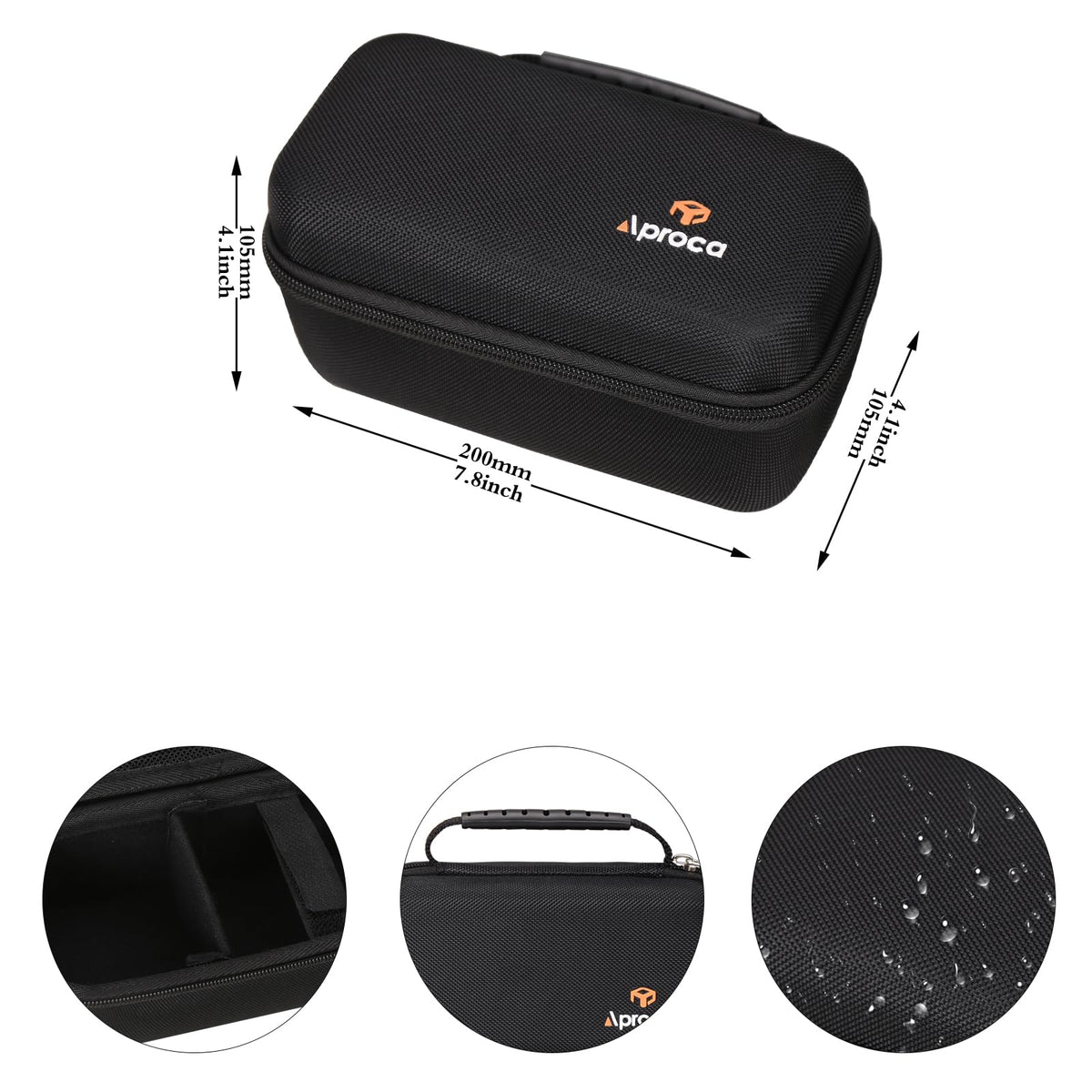 Custom fit for Remington Shortcut Pro kit keeps components snug.