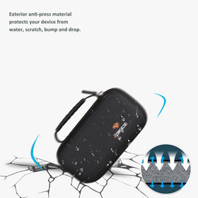 Empty case only; photos show items for illustration.