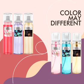 Aqua Blance fragrance mist bottle dispensing a quick boost
