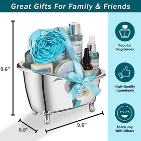 Aqua Elegante bath puff for rich lathering