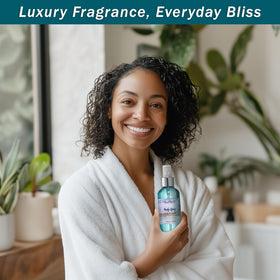 Aqua Elegante bath towel for plush, cozy moments