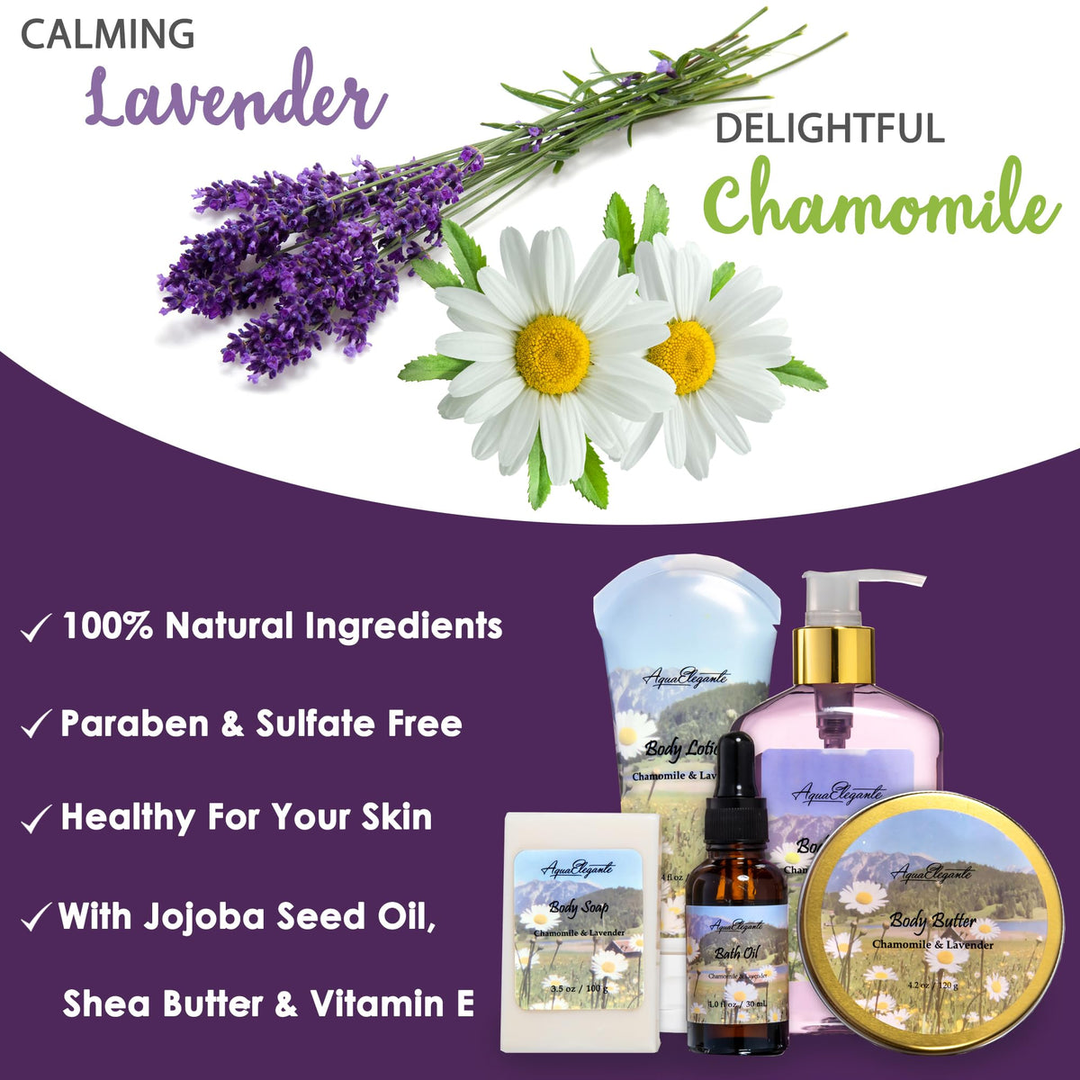 Aqua Elegante rose hip oil and jojoba oil ingredients, skin friendly.