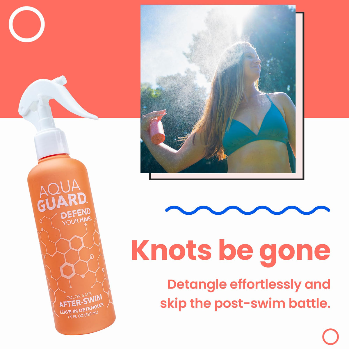 AQUA GUARD Swimplex Hair Mask provides deep moisture and nutrients for dry hair