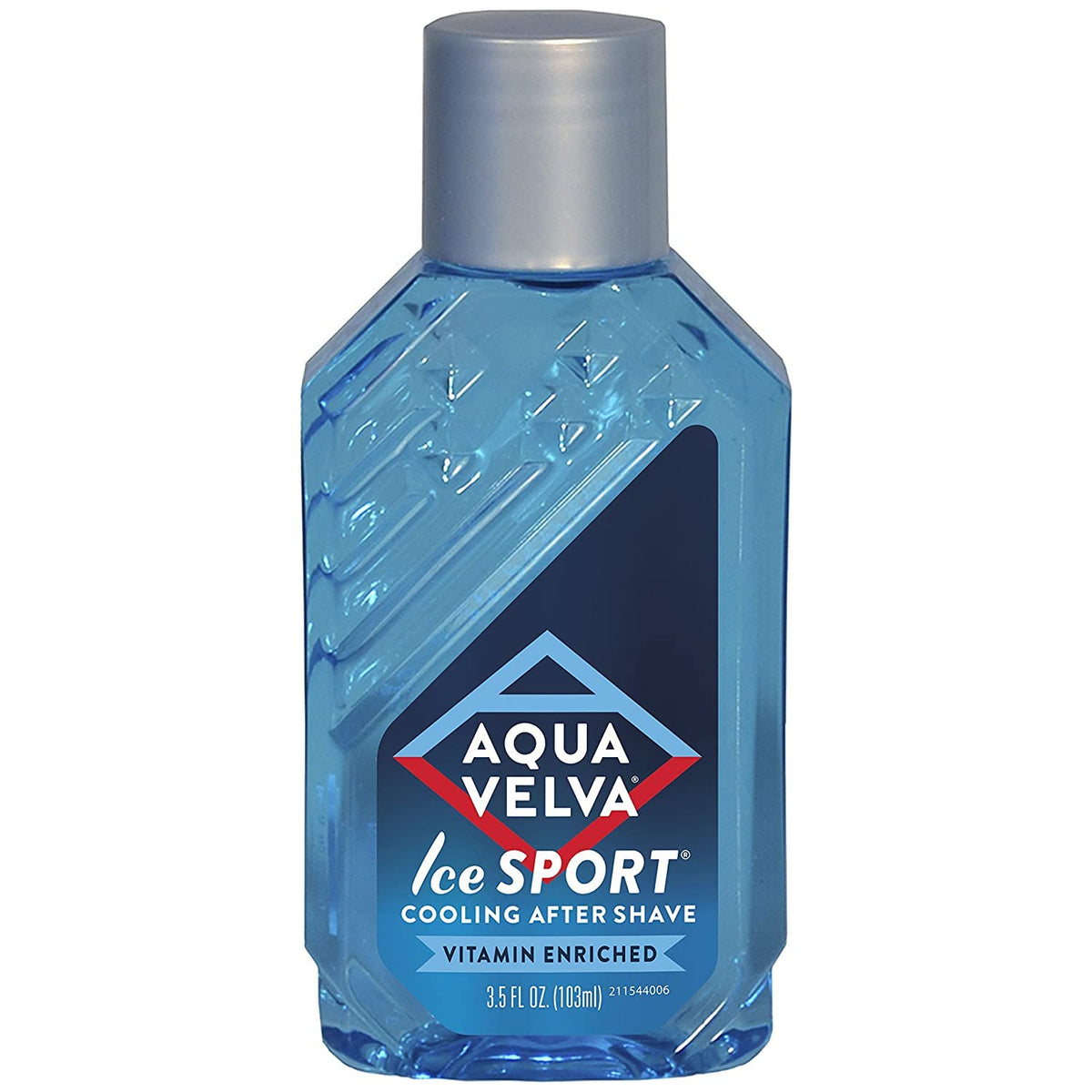 Aqua Velva Ice Sport bottle ready for splash application and instant refreshing feel.