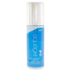 Aquage Blow Dry Creme bottle with pump, highlighting a seaweed-infused conditioning blend for volume