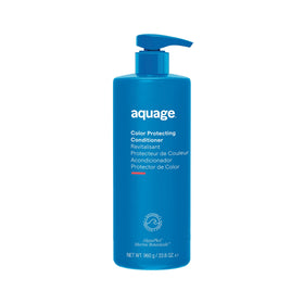 Aquage Color Protecting Conditioner bottle front helps maintain color and shine.