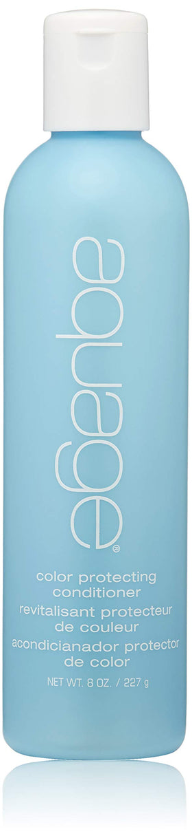 Aquage Color Protecting Conditioner bottle promoting color vibrancy and detangling.