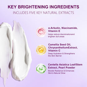 AQUBELA Skin Lightening Cream elbow care for even tone on rough skin.