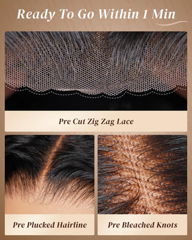 Arabella 5x6 glueless bob wig with pre-cut lace for seamless fit.