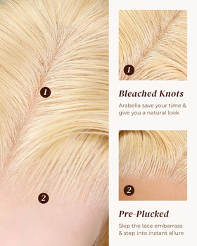 Arabella 613 lace front wig comfort cap provides breathable all-day comfort
