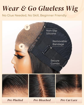 Arabella Silky Hairline—cloud-like fullness with silky-smooth texture.