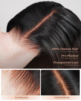Arabella natural body wave 20-inch front view for effortless daily styling.