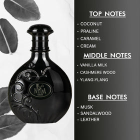 ARABIYAT Nyla Suede bottle closeup reveals smooth glass and elegant silhouette