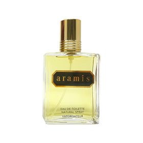 ARAMIS base notes spotlight leather and musk for a masculine dry-down