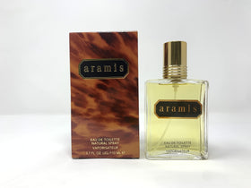 ARAMIS sample vial beside the box hints at gift-worthy presentation