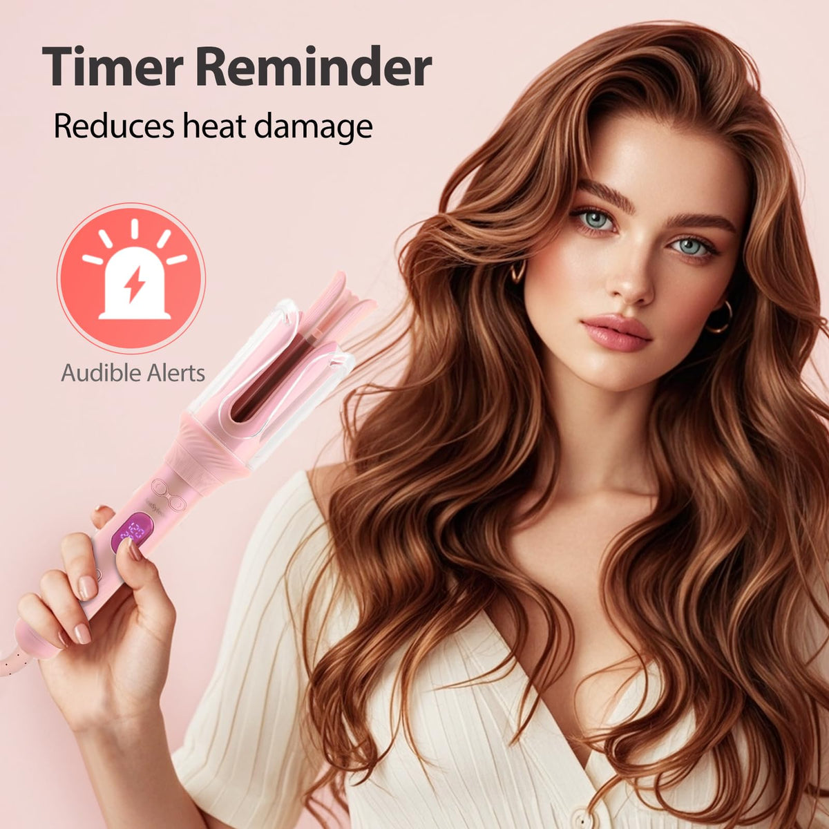 AraSyleon dual voltage curling iron ready for worldwide travel