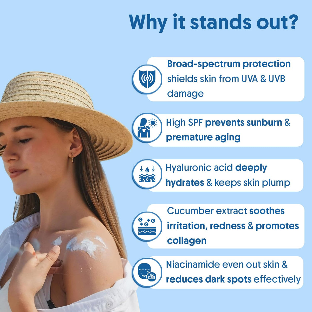 Aravi Organic spray mist on skin provides quick, even coverage with a light feel.
