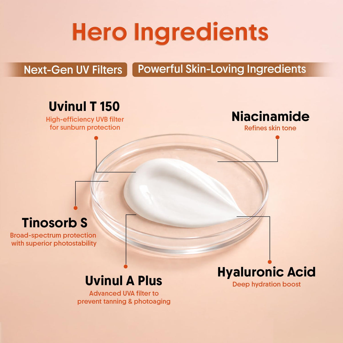 Aravi Organic Sunscreen Body Lotion Niacinamide and carrot seed boost even tone