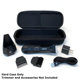 Arber mesh-pocket interior keeps guide combs organized and accessories easy to reach.