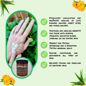 Arbordoun comfrey-oregongrape-cream image shows natural soothing support