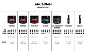 Arcadian Grooming Matte Paste barber-tested for professional results.