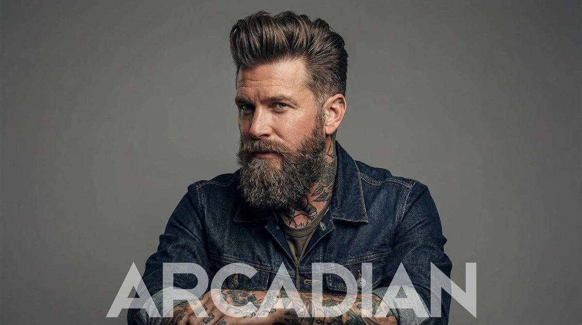 Arcadian Grooming Matte Paste packaging reflects vegan formula.