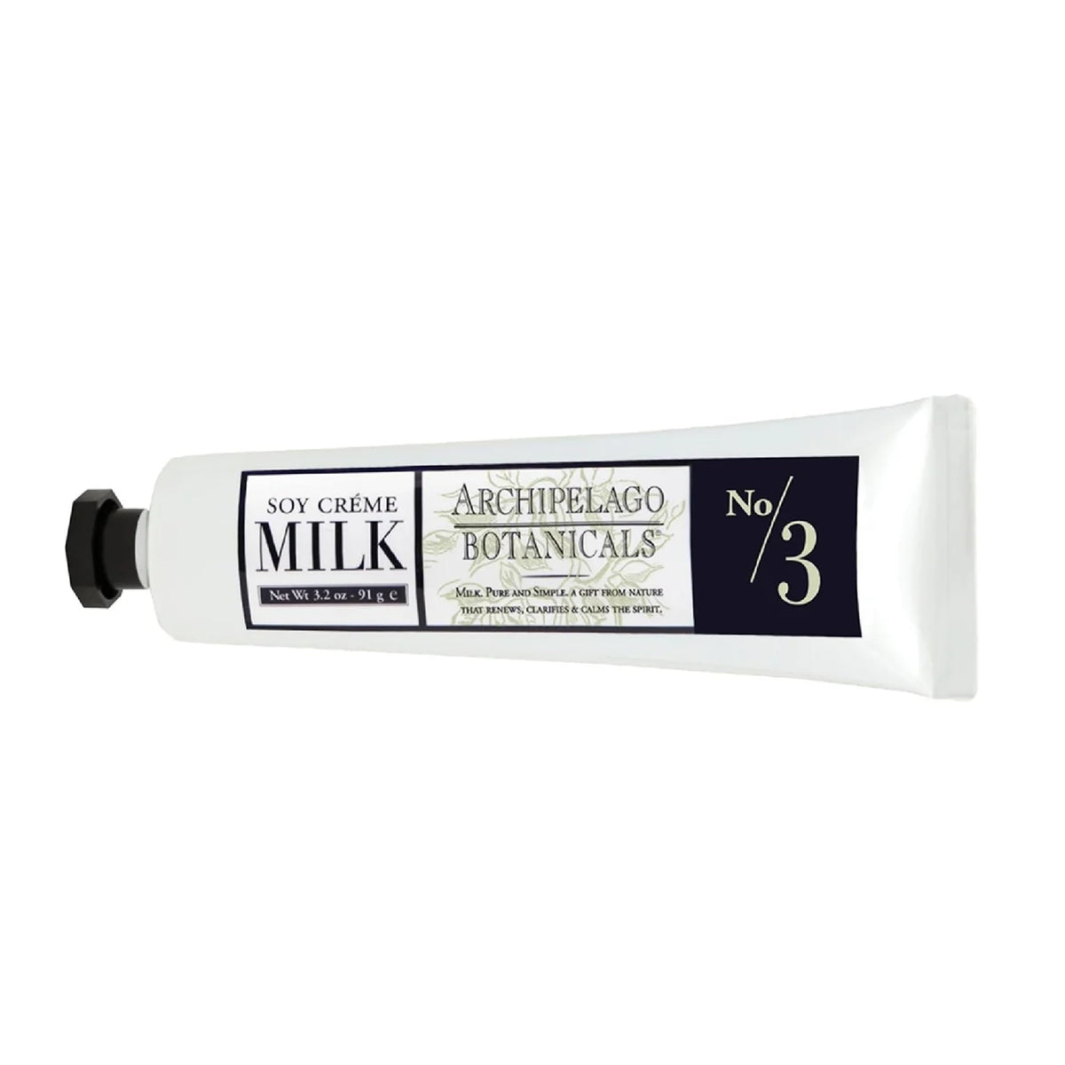 Archipelago Botanicals Hand Creme in use on hands for daily care.