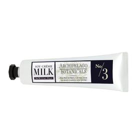 Archipelago Botanicals Hand Creme in use on hands for daily care.