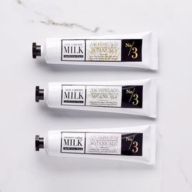 Creamy swirl on skin showing non-greasy finish from Archipelago Botanicals