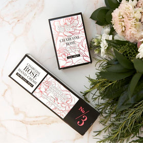 Archipelago Charcoal Rose Hand Crème application after washing leaves hands refreshed.
