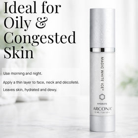 ARCONA Magic White Ice cranberry antioxidants image emphasizes environmental protection.