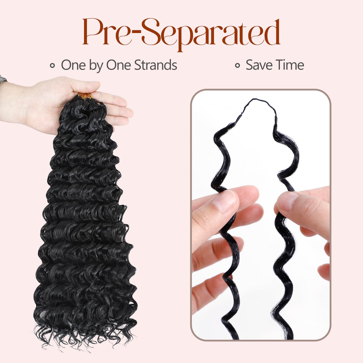 Arcpor deep wave texture offers soft, natural movement.