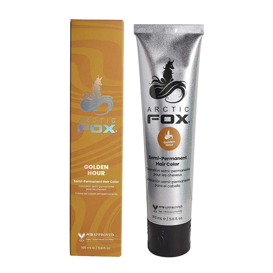 Arctic Fox ammonia-free dye minimizes processing scent and irritation.