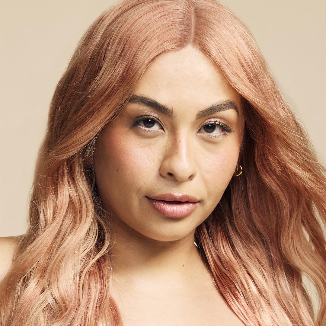 Arctic Fox Apricot Anarchy color swatch reveals vibrant apricot brown shade