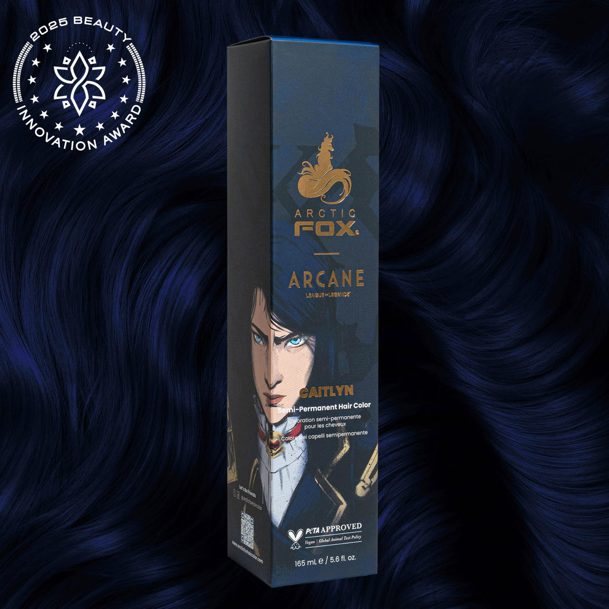 Arctic Fox Arcane dye being applied for easy at-home color with professional vibes