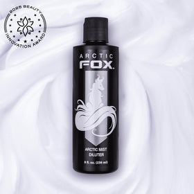 ARCTIC FOX Arctic Mist Diluter pour captures smooth flow for precise color adjustments.
