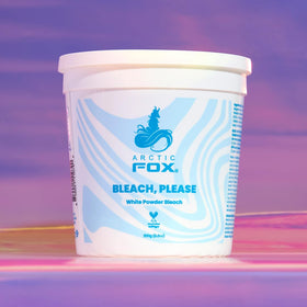 ARCTIC FOX Bleach Please on-scalp and off-scalp application ready for color transformation.