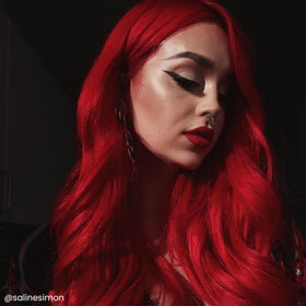 ARCTIC FOX conditioning formula keeps hair soft during color.