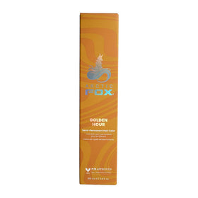 Arctic Fox Golden Hour bottle glows with warm, radiant color payoff.