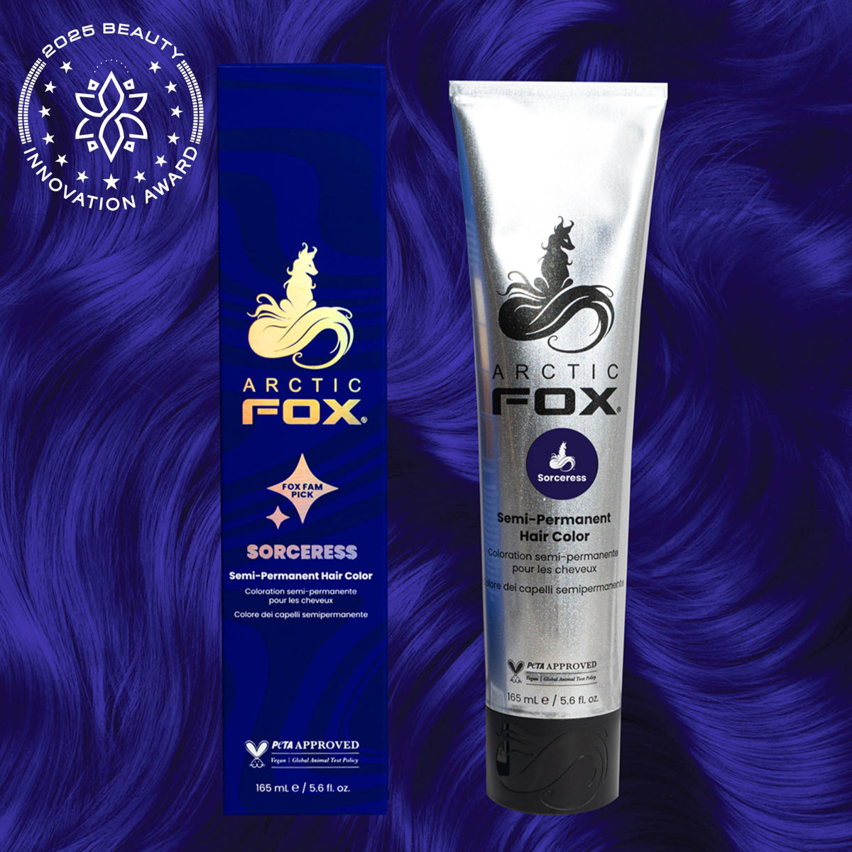 Arctic Fox Sorceress Midnight Blue two-pack shown for easy touch-ups.