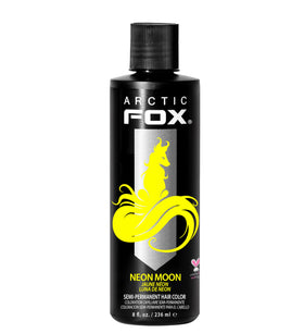 ARCTIC FOX Neon Moon bottle label highlighting vegan cruelty-free color