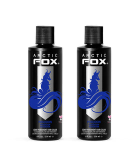 ARCTIC FOX Poseidon blue dye bottle for bold color payoff
