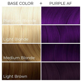 Salon-finish look with conditioning during coloring.