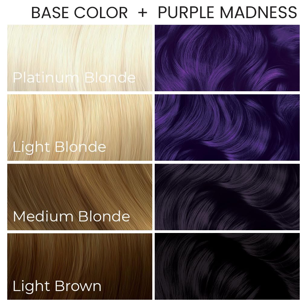 ARCTIC FOX Purple Madness long-lasting color for weekly wear