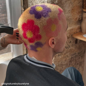 ARCTIC FOX Purple Madness on pre-lightened hair delivers vibrant purple hues