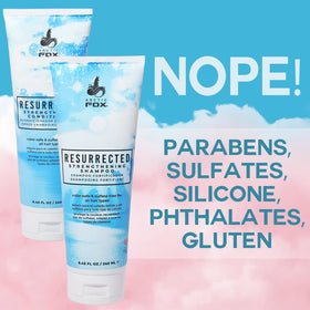 ARCTIC FOX Resurrected haircare setup conveys fresh, vibrant styling prep